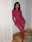 ASLAN JUMPSUIT RASPBERRY Jumpsuit 