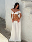 ALTHAIA TOP WHITE Crop Top 