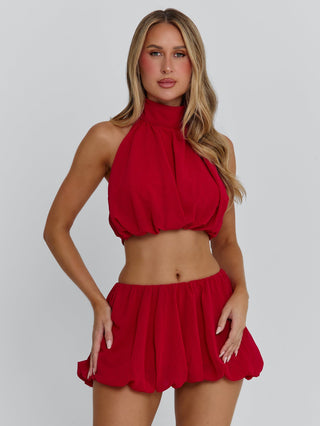 ANAHI MINI SKIRT RED Mini Skirt 