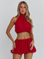 ANAHI MINI SKIRT RED Mini Skirt 