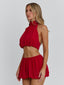 ANAHI MINI SKIRT RED Mini Skirt 