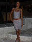 ANNARELLA MIDI SKIRT SILVER Midi Skirt 