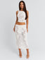 ANTONELLA MIDI SKIRT WHITE Midi Skirt 