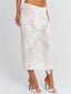 ANTONELLA MIDI SKIRT WHITE Midi Skirt 