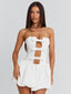 ATHENIA MINI DRESS WHITE Mini Dress 