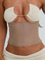 AUBRI TOP BROWN Crop Top 
