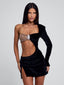 AURELINE MINI DRESS BLACK Mini Dress 