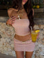 AZARIAH TOP PINK Crop Top 