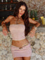 AZARIAH TOP PINK Crop Top 