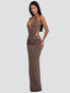 BELLINA MAXI DRESS BROWN Maxi Dress 