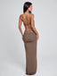 BELLINA MAXI DRESS BROWN Maxi Dress 