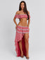 BETTY MAXI SKIRT RED GINGHAM Maxi Skirt 