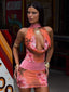 BEVERLY MINI DRESS KINSEA PEACH Mini Dress 