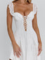 BRISA MAXI DRESS WHITE Maxi Dress 