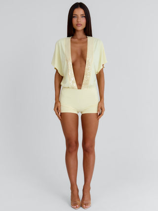 BROOK PLAYSUIT BABY YELLOW Playsuit 
