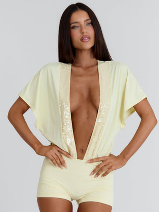 BROOK PLAYSUIT BABY YELLOW Playsuit 