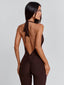 CARYS JUMPSUIT CHOCOLATE Jumpsuit 