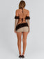 CAVEWOMAN MICRO MINI SKIRT BROWN Mini Skirt 