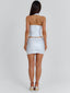 CELIA MINI SKIRT SILVER Mini Skirt 