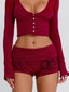 CEREZA TOP RED Cardigan 