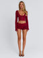 CEREZA TOP RED Cardigan 