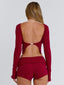 CEREZA TOP RED Cardigan 