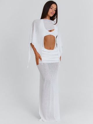 CHER MAXI DRESS WHITE Maxi Dress 