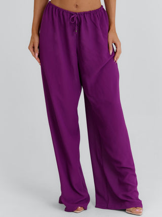 CLOVELLY PANT PLUM Pants 