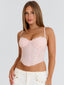 CRYSTIL CORSET PINK Corset 
