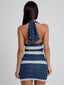 DARI MINI DRESS NAVY POLKA DOT Mini Dress 