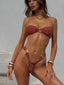 DENVER BIKINI BOTTOM ORANGE SHIMMER Bikini Bottoms 