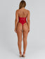 DEVIL BODYSUIT & SKIRT SET RED Mini Skirt 