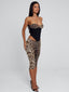 EIRA TOP LEOPARD SEQUIN Corset 