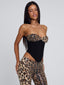 EIRA TOP LEOPARD SEQUIN Corset 
