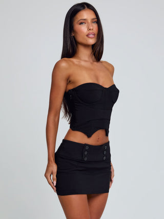 ELLIS CORSET TOP BLACK Corset 