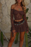 EMERSON LONG SLEEVE TOP CHOCOLATE Tops 