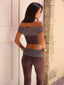 EMIL PANT CHOCOLATE BROWN Pants 