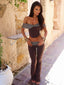 EMIL TOP CHOCOLATE BROWN Corset 
