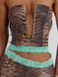 EMMELY MIDI DRESS TIGER Midi Dress 
