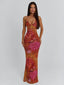 ESMERALDA MAXI DRESS GOLDEN CRYSTAL Maxi Dress 