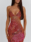 ESMERALDA MAXI DRESS GOLDEN CRYSTAL Maxi Dress 
