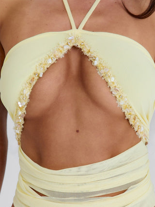 FLIC MINI DRESS YELLOW Mini Dress 