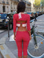 FRIEDA CAPRI PANT RED POLKA DOT Pants 