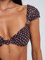 EULALIE MAXI DRESS BROWN POLKA DOT Maxi Dress 