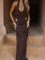 GORGIA MAXI DRESS CHOCOLATE Maxi Dress 