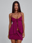 GEORGINA MINI SKIRT PLUM Mini Skirt 