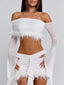 GILDA MINI SKIRT WHITE Mini Skirt 