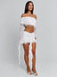 GILDA MINI SKIRT WHITE Mini Skirt 