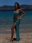HARRPER CROP TOP TURQUOISE Crop Top 