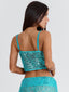 HARRPER CROP TOP TURQUOISE Crop Top 